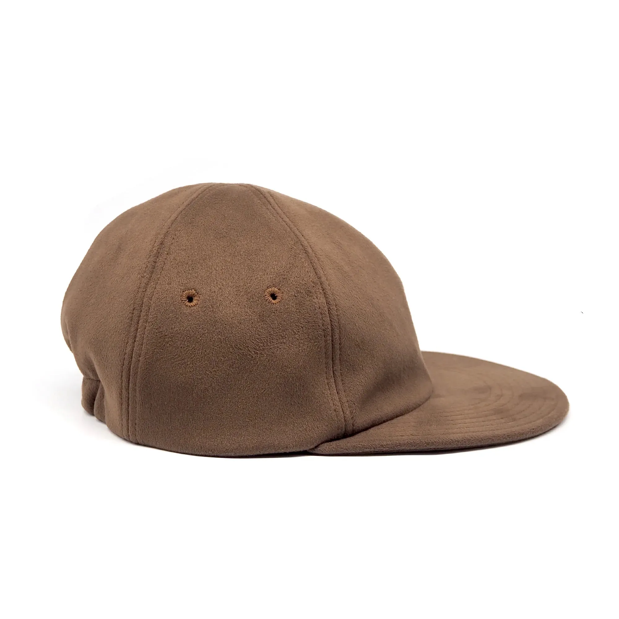 Classic 6 Panel Cap Microsuede - Brown sold by Tate + Yoko product image thumbnail 2