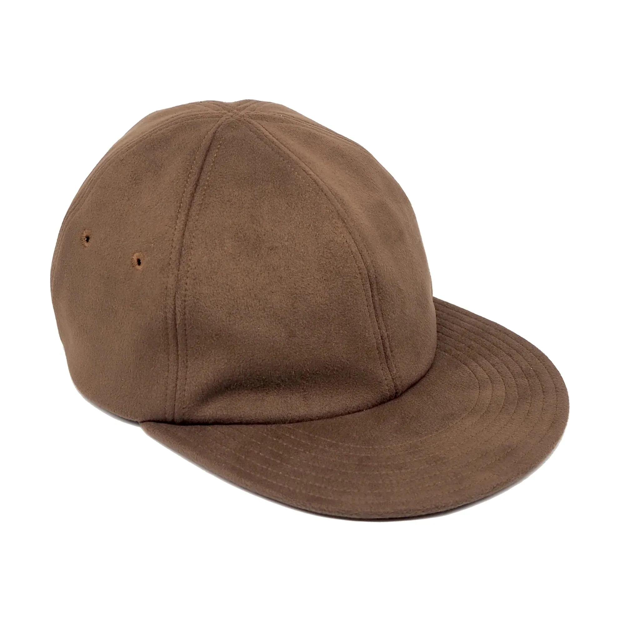 Classic 6 Panel Cap Microsuede - Brown sold by Tate + Yoko