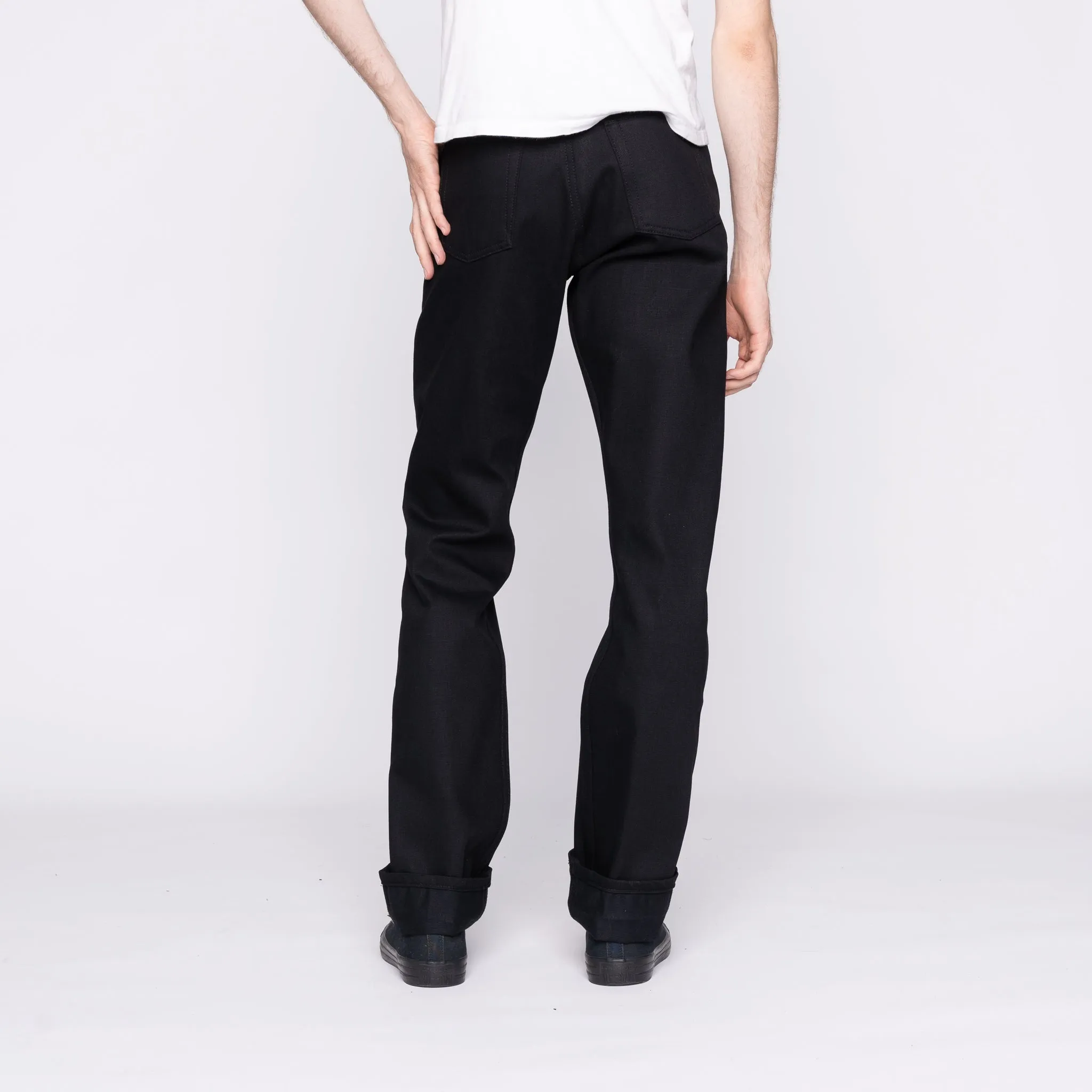 True Guy - Solid Black Selvedge - 36" Long Inseam sold by Tate + Yoko product image thumbnail 3