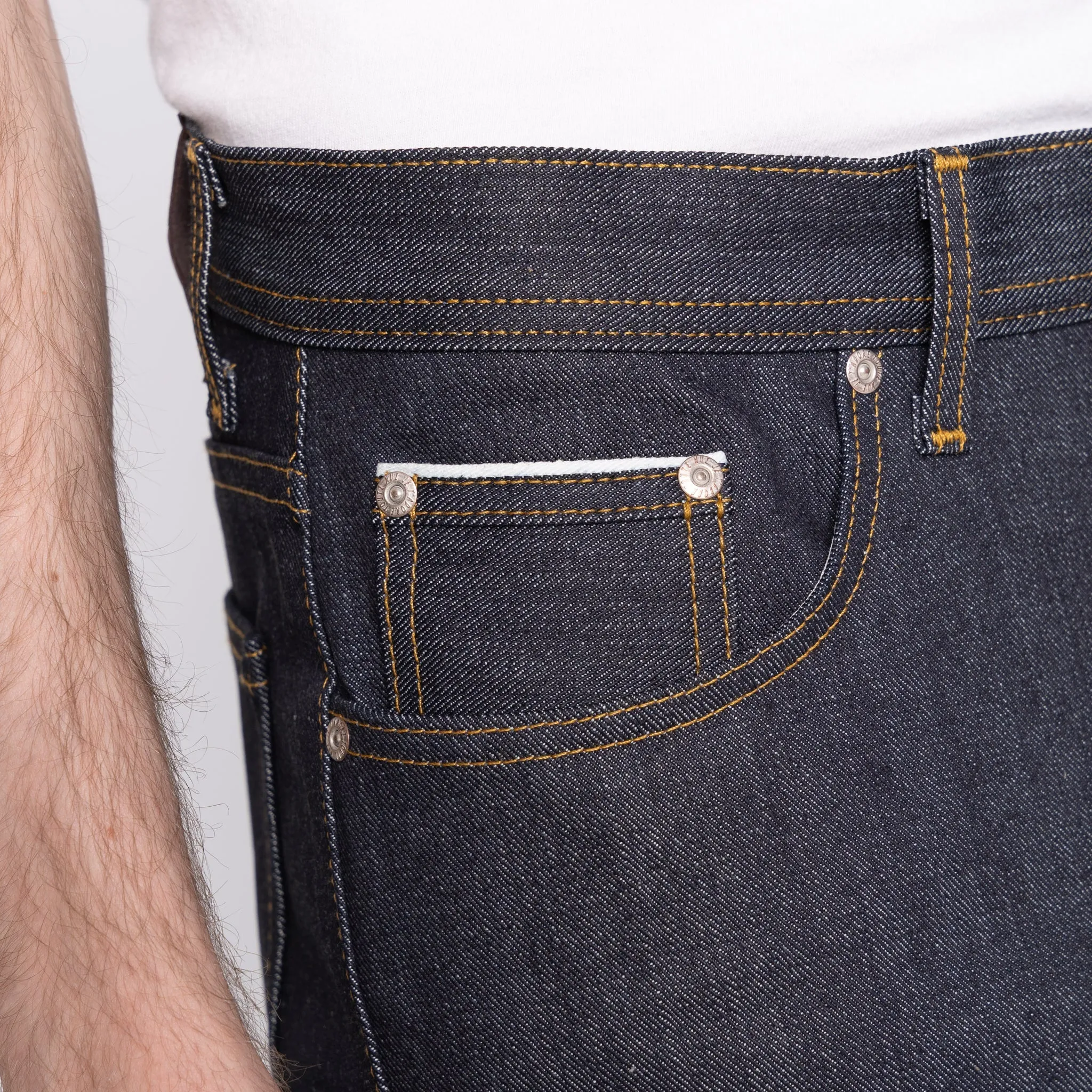 Weird Guy - Left Hand Twill Selvedge - 36" Long Inseam sold by Tate + Yoko product image thumbnail 4