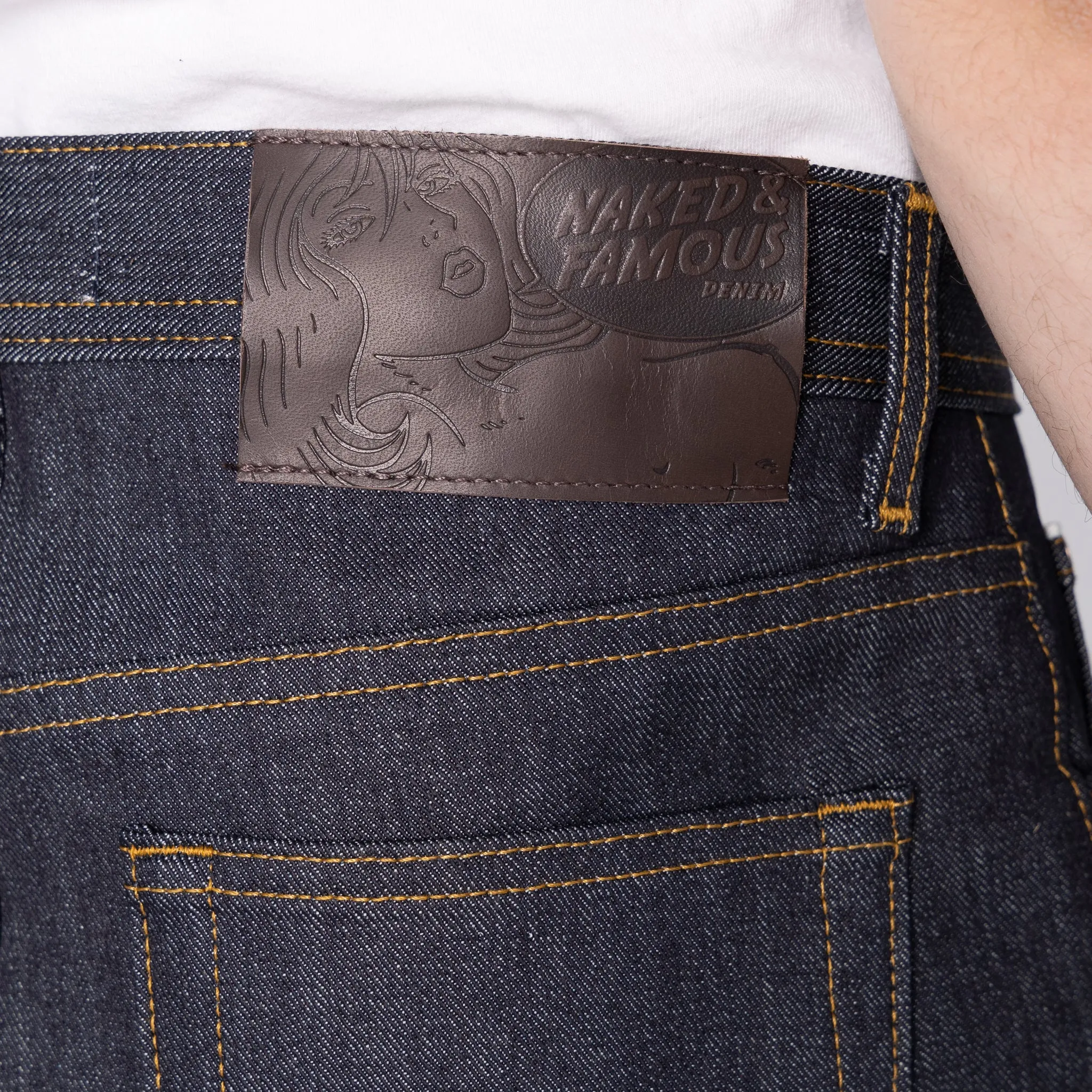 Weird Guy - Left Hand Twill Selvedge - 36" Long Inseam sold by Tate + Yoko product image thumbnail 5