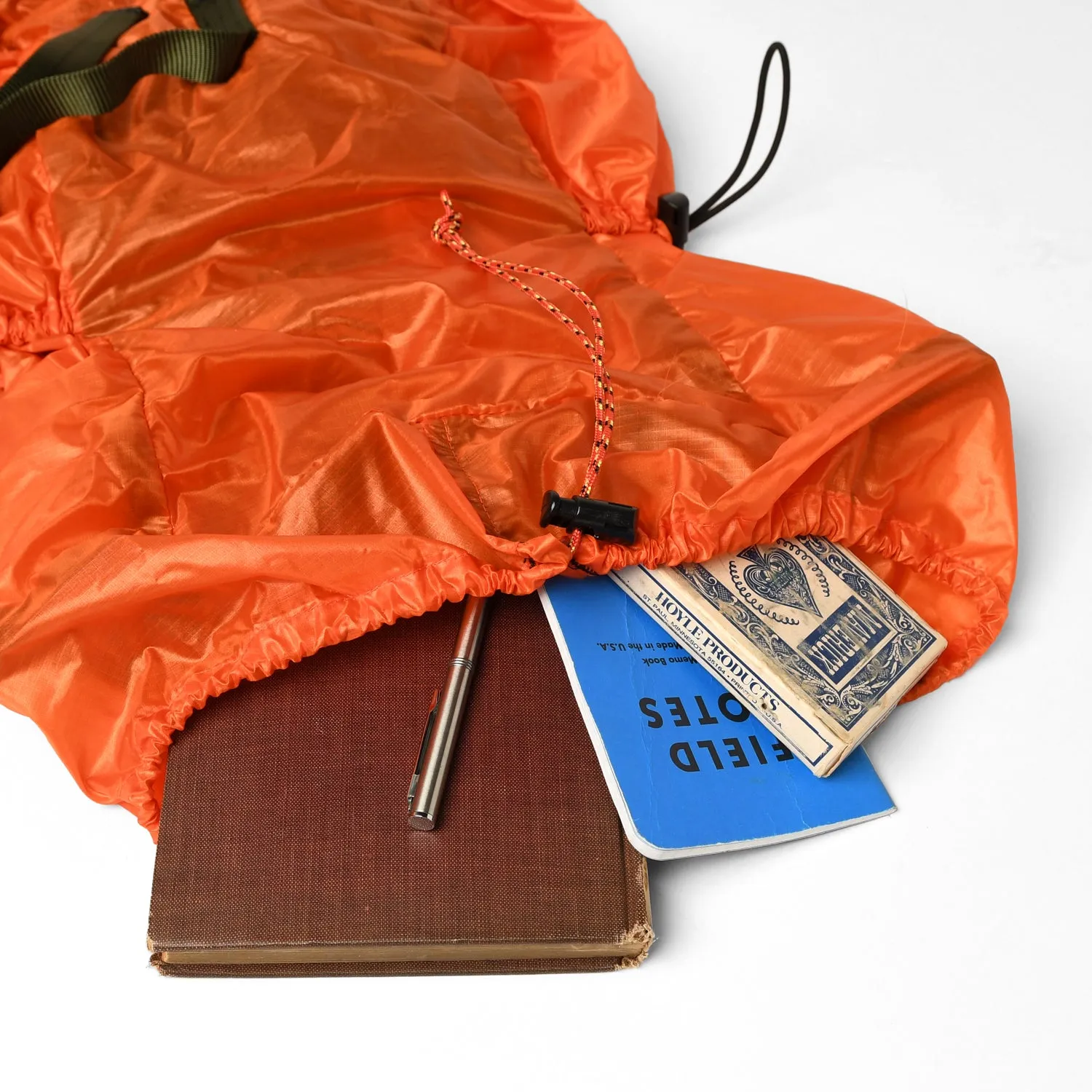 Packable Back Pack - 1.1oz Parachute Nylon Orange sold by Tate + Yoko product image thumbnail 2