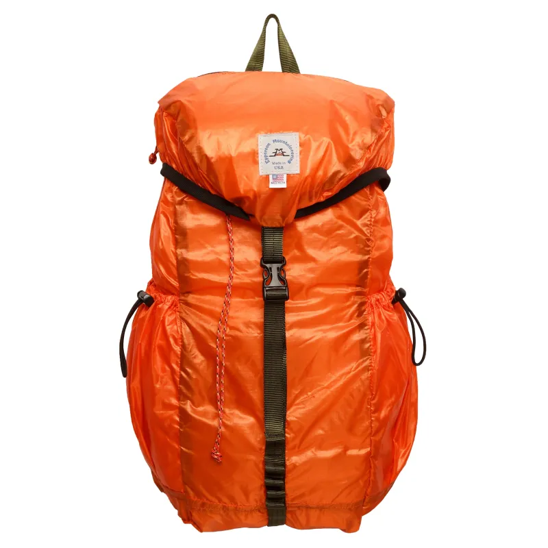Packable Back Pack - 1.1oz Parachute Nylon Orange sold by Tate + Yoko