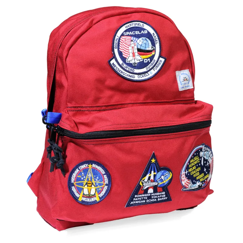 Day Pack w/ Vintage NASA Patch - Barn Red sold by Tate + Yoko