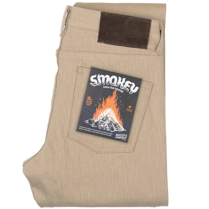 Super Guy - Smokey Cotton Slub Selvedge made by Naked & Famous Denim