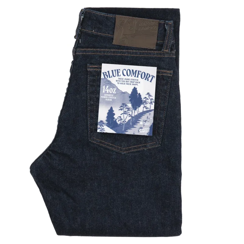 Max - Blue Comfort made by Naked & Famous Denim