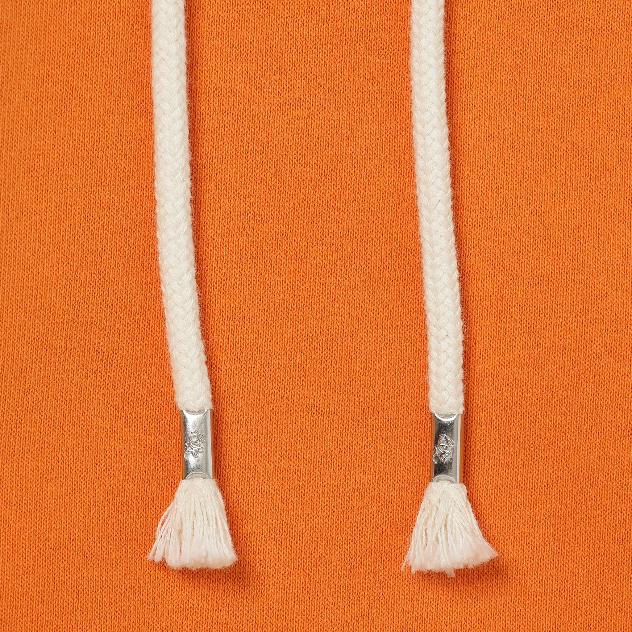 Zip Hoodie - Super Looper French Terry - Orange sold by Tate + Yoko product image thumbnail 5