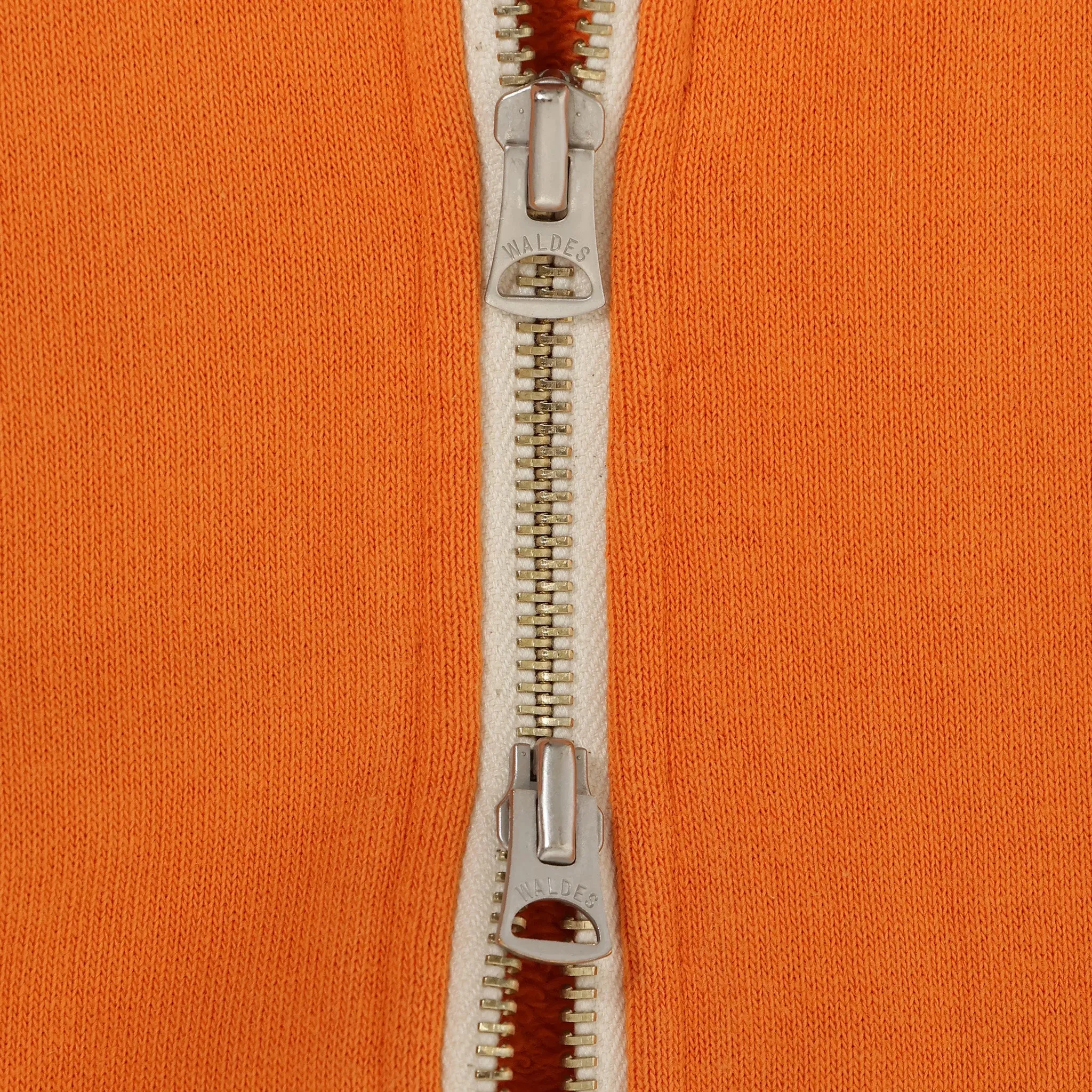 Zip Hoodie - Super Looper French Terry - Orange sold by Tate + Yoko product image thumbnail 4