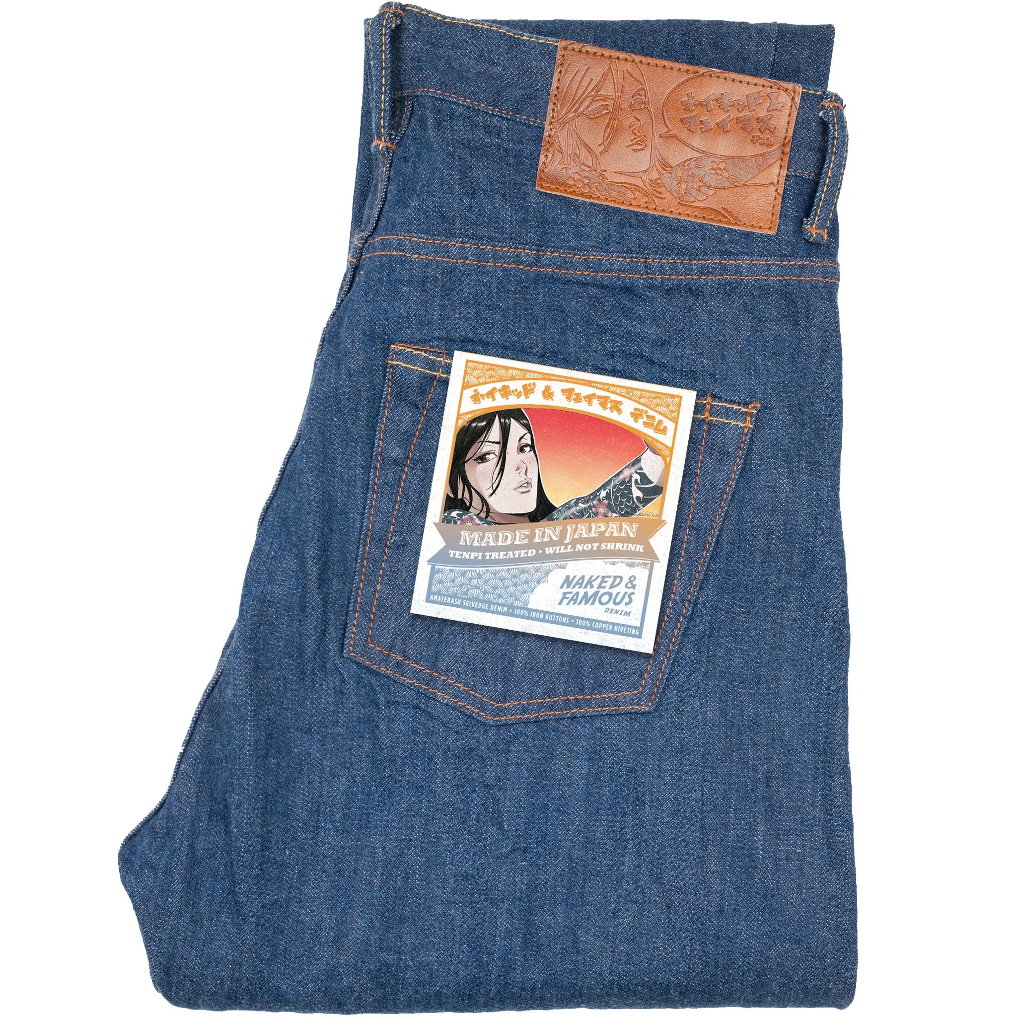 Weird Guy - MIJ19 - Amaterasu Selvedge sold by Tate + Yoko