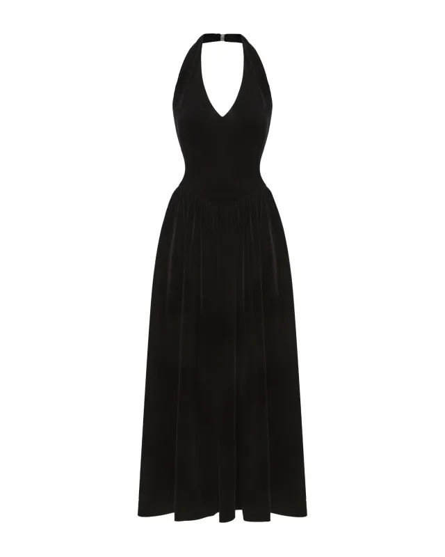 Sabine Velvet Maxi Dress sold by Nana Jacqueline