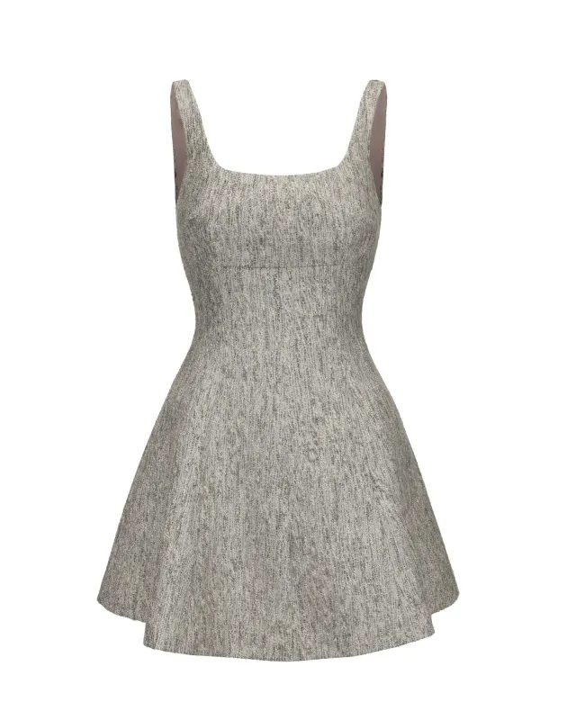 Marienne Dress (Gray) sold by Nana Jacqueline