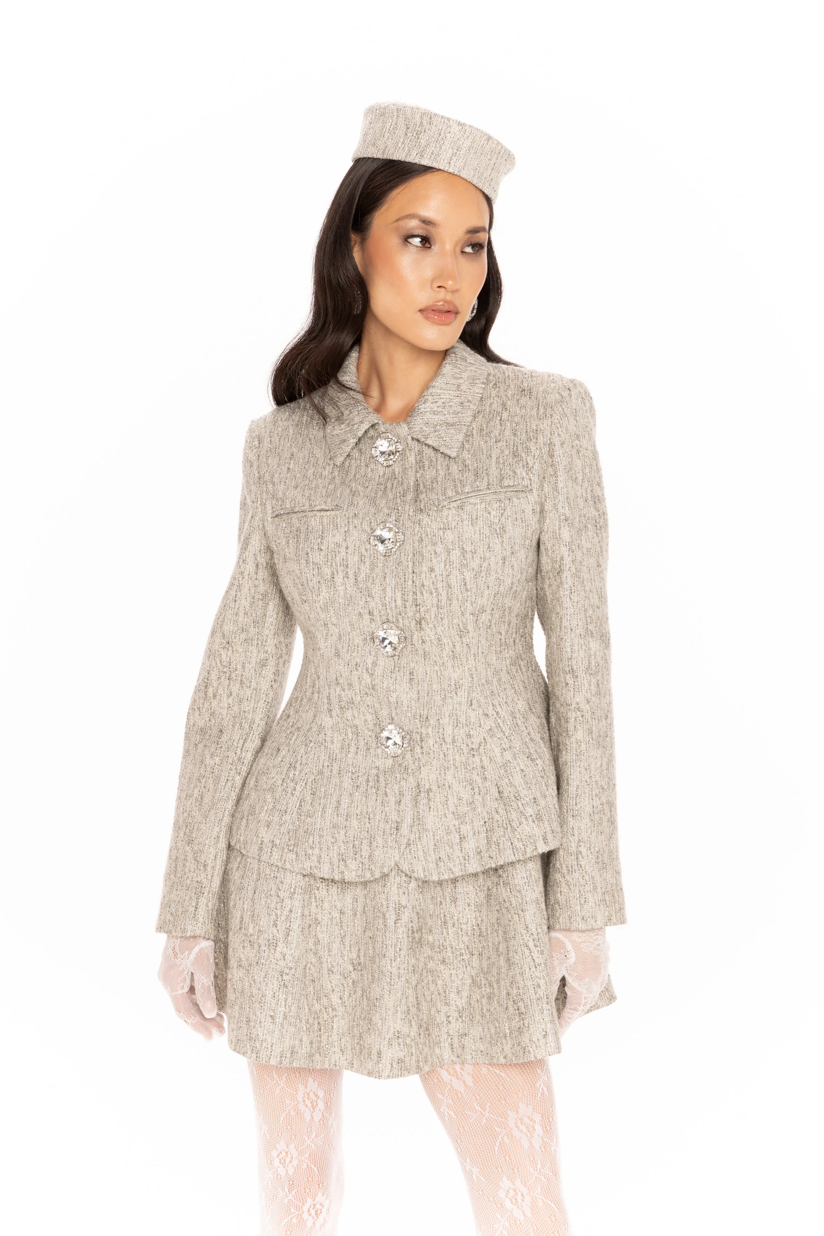 Vanessa Blazer (Gray) sold by Nana Jacqueline product image thumbnail 2