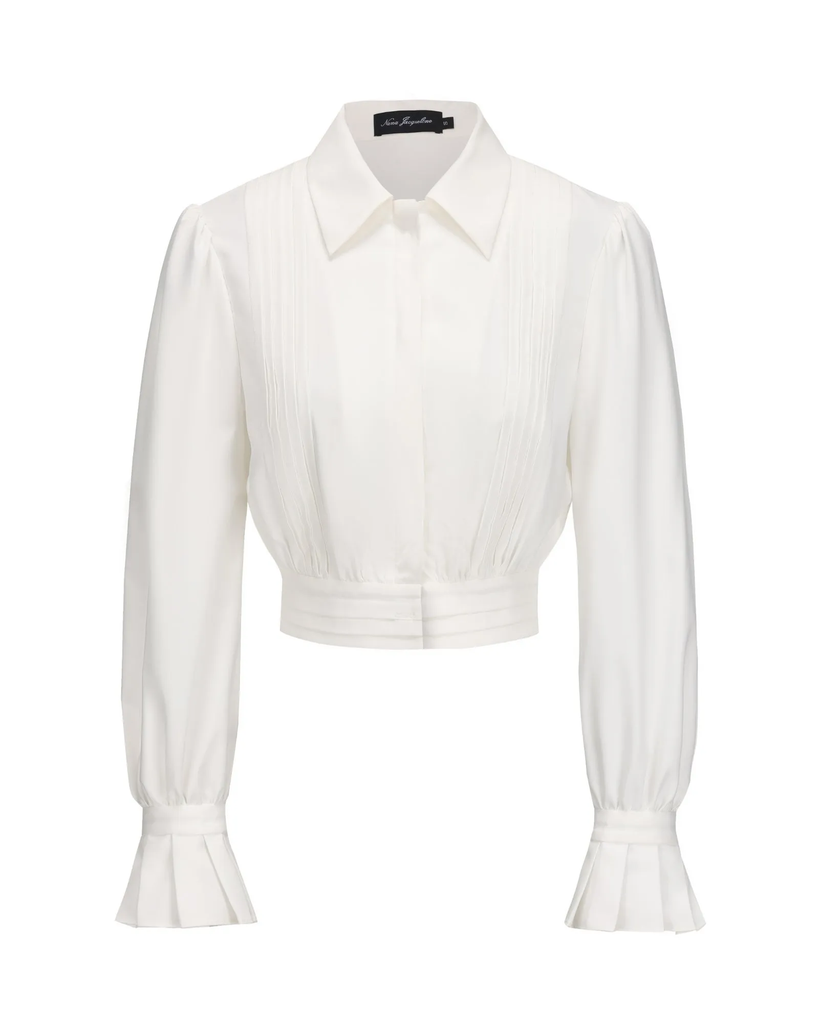 Francesca Cropped Top (White) sold by Nana Jacqueline