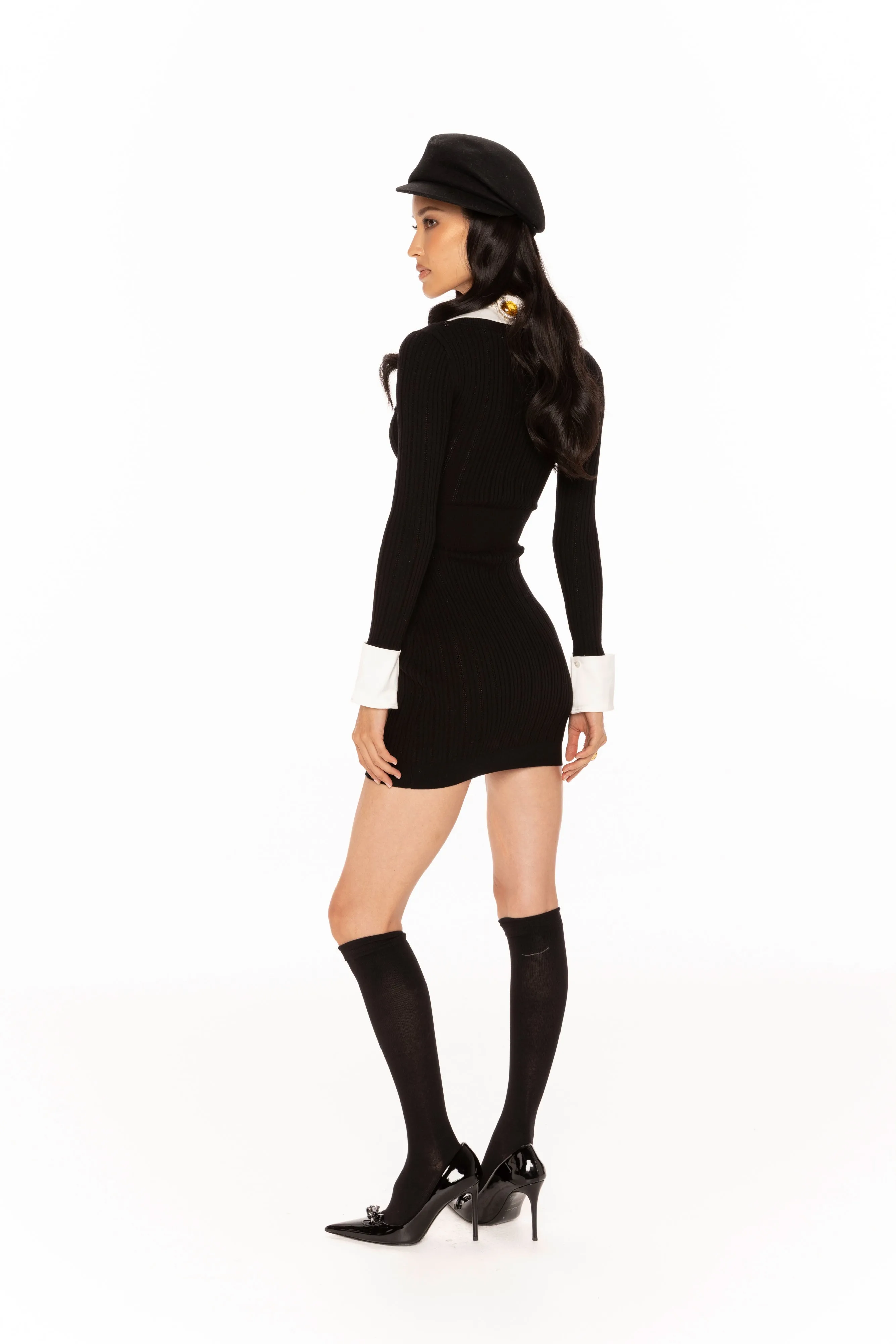 Noemie Knit Mini Dress sold by Nana Jacqueline product image thumbnail 5