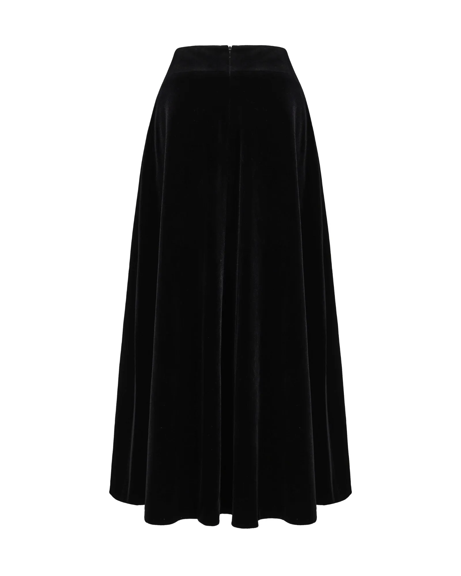Blaire Velvet Maxi Skirt (Black) sold by Nana Jacqueline product image thumbnail 5
