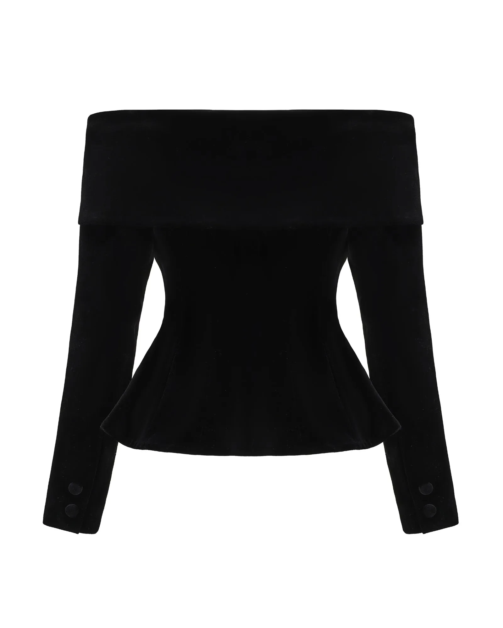 Blaire Velvet Top (Black) sold by Nana Jacqueline product image thumbnail 5