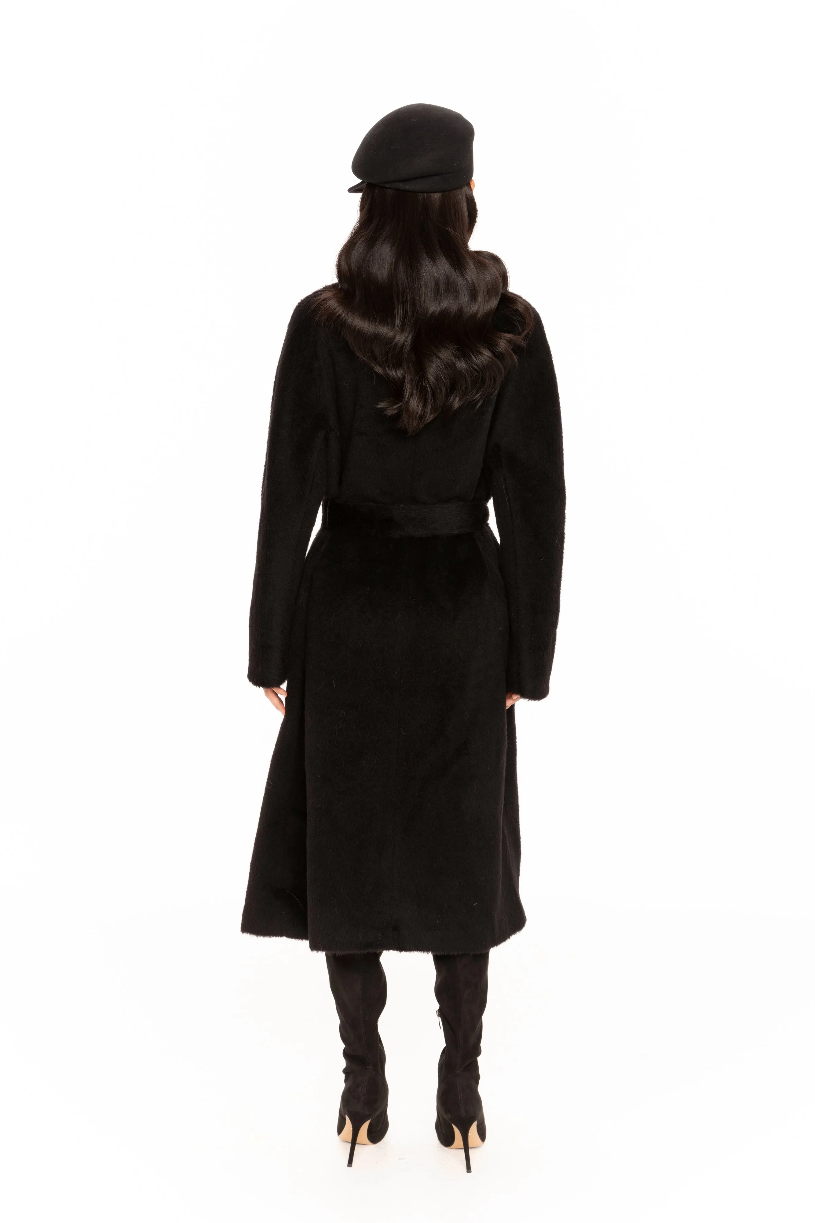 Audrey Long Coat (Black) sold by Nana Jacqueline product image thumbnail 5