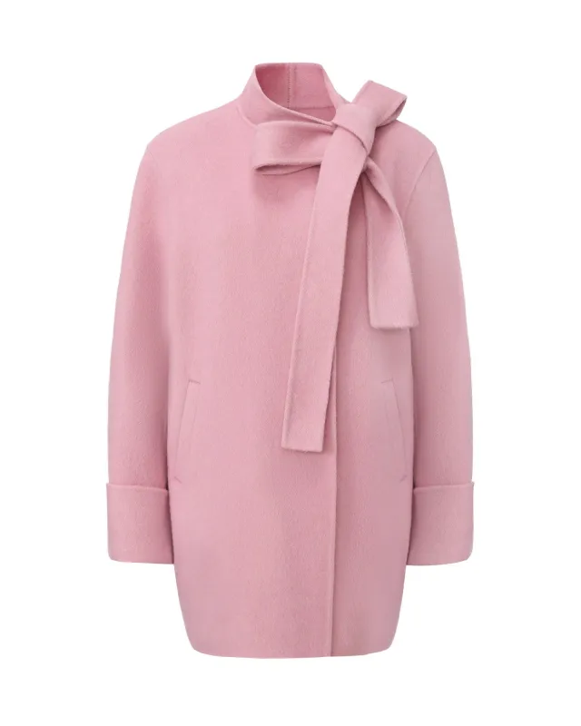 Juliette Cocoon Coat (Pink) sold by Nana Jacqueline
