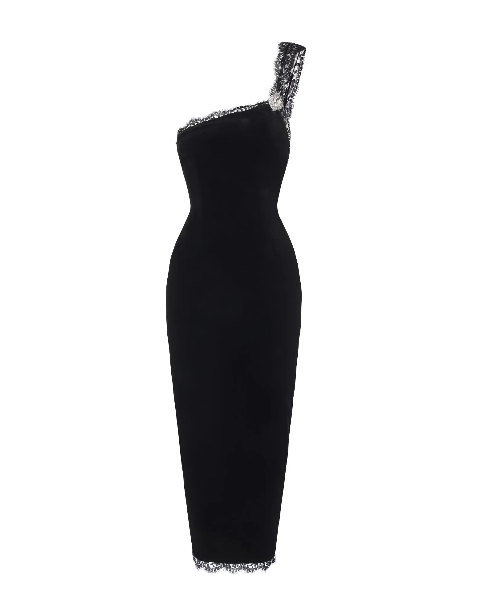 Angelica Velvet Maxi Dress (Black) sold by Nana Jacqueline