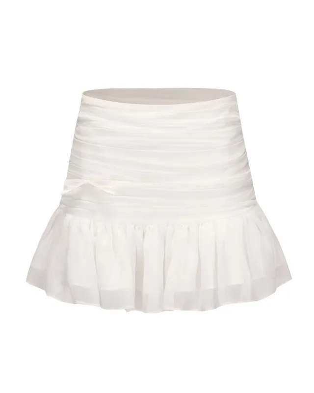 Amor Skirt (White) (Final Sale) sold by Nana Jacqueline