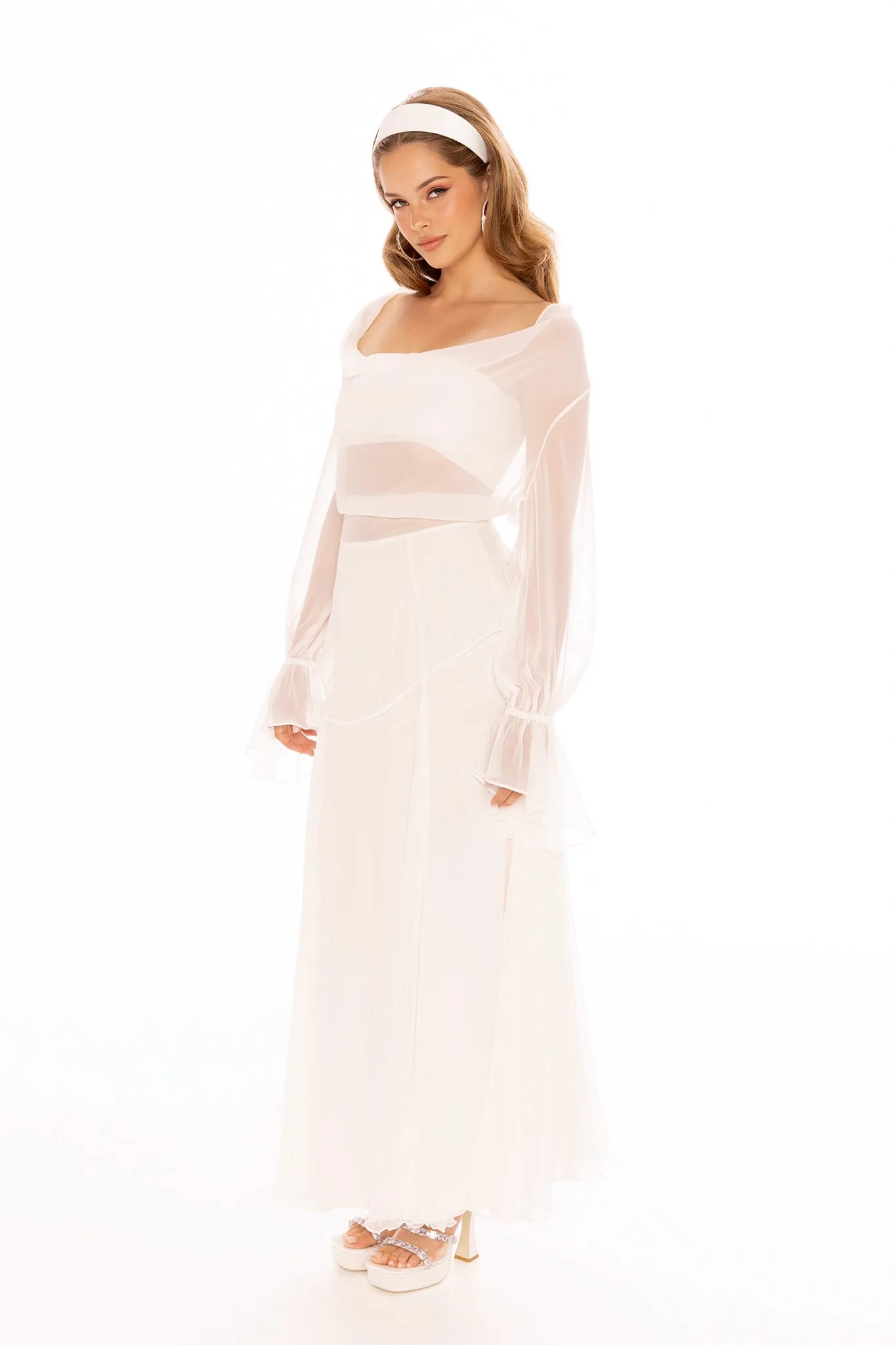 Nora Top (White) (Final Sale) sold by Nana Jacqueline product image thumbnail 5