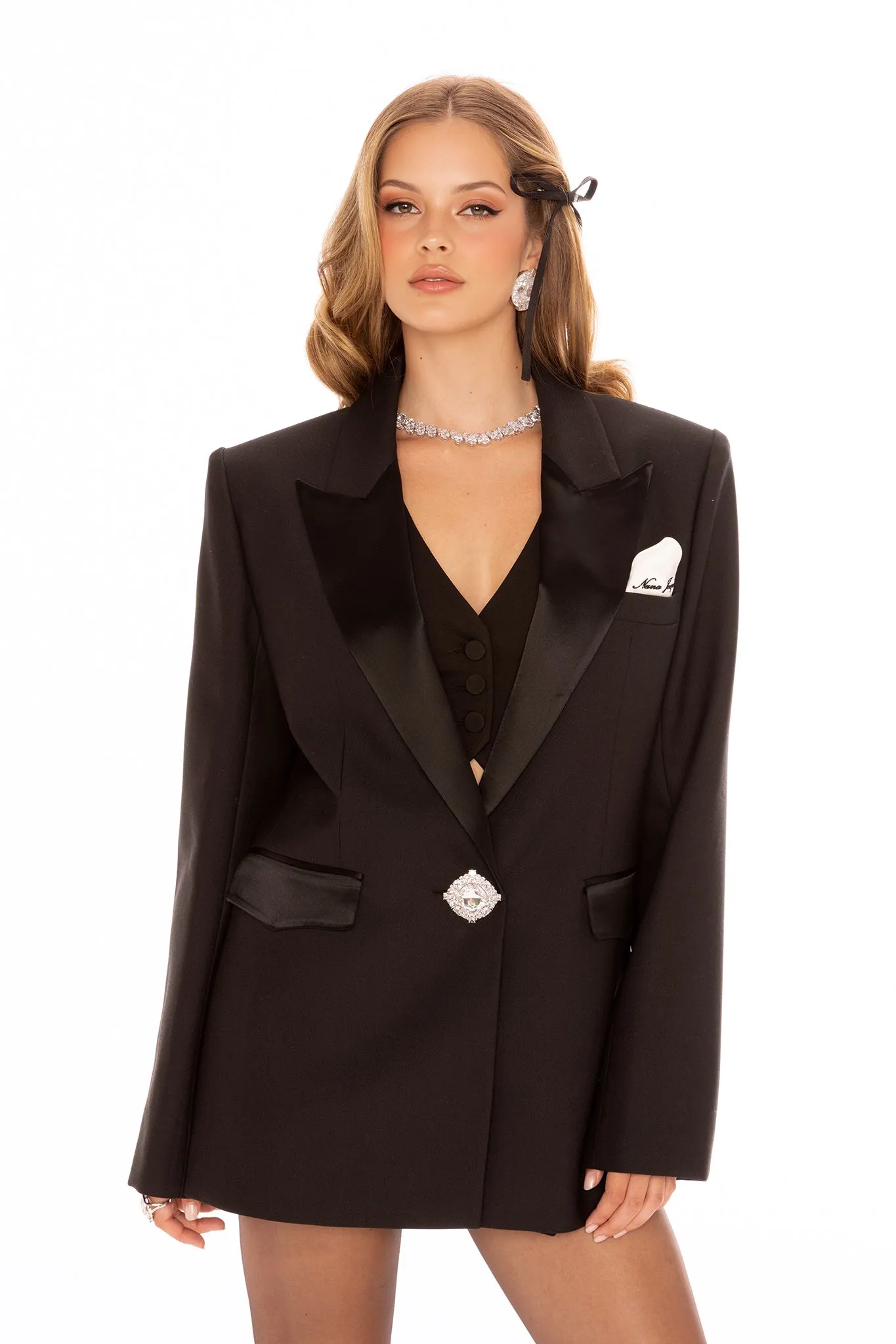 Sabine Blazer (Black) sold by Nana Jacqueline product image thumbnail 2