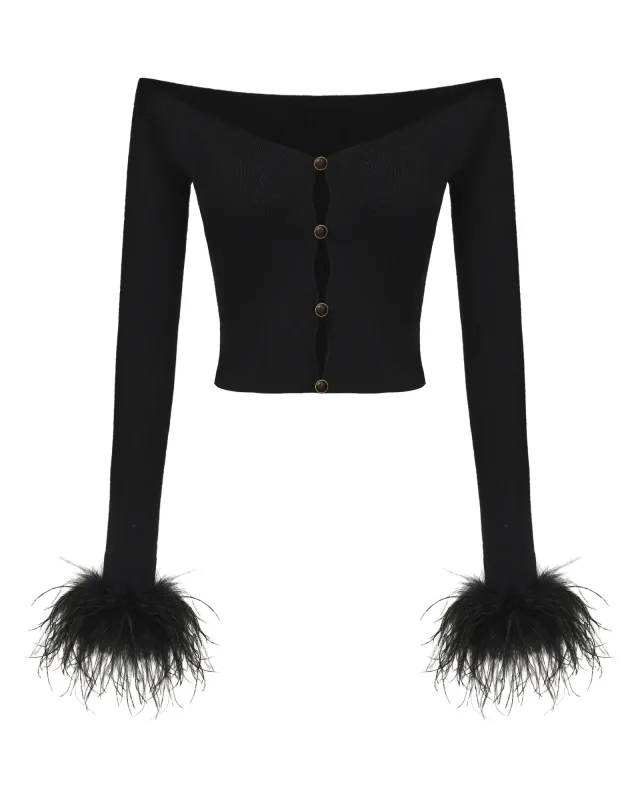 Théa Top (Black) sold by Nana Jacqueline