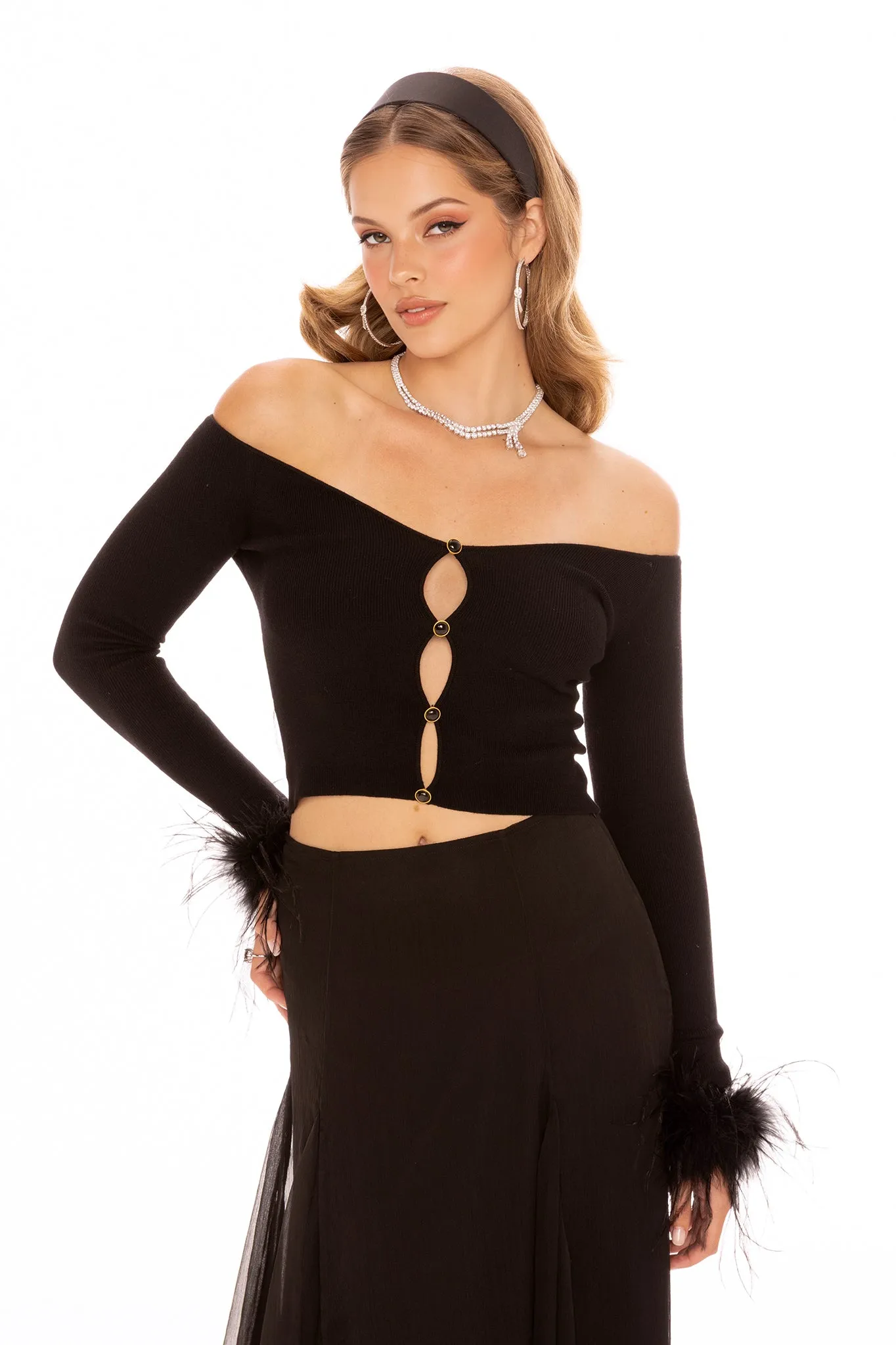 Théa Top (Black) sold by Nana Jacqueline product image thumbnail 3