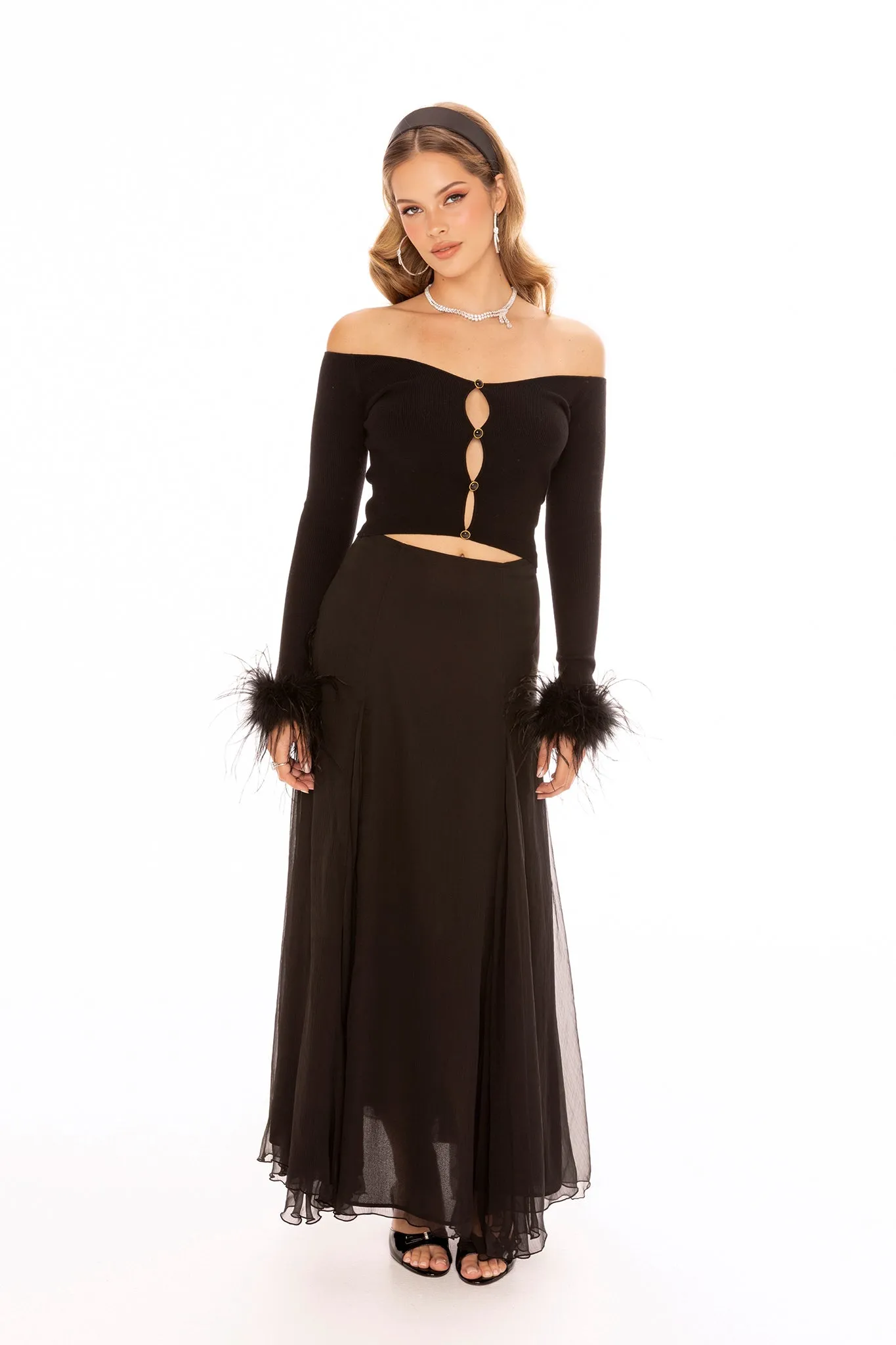 Théa Top (Black) sold by Nana Jacqueline product image thumbnail 4