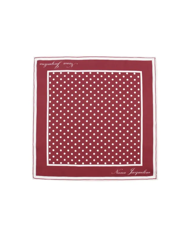 Bridget Pocket Square (Red) sold by Nana Jacqueline