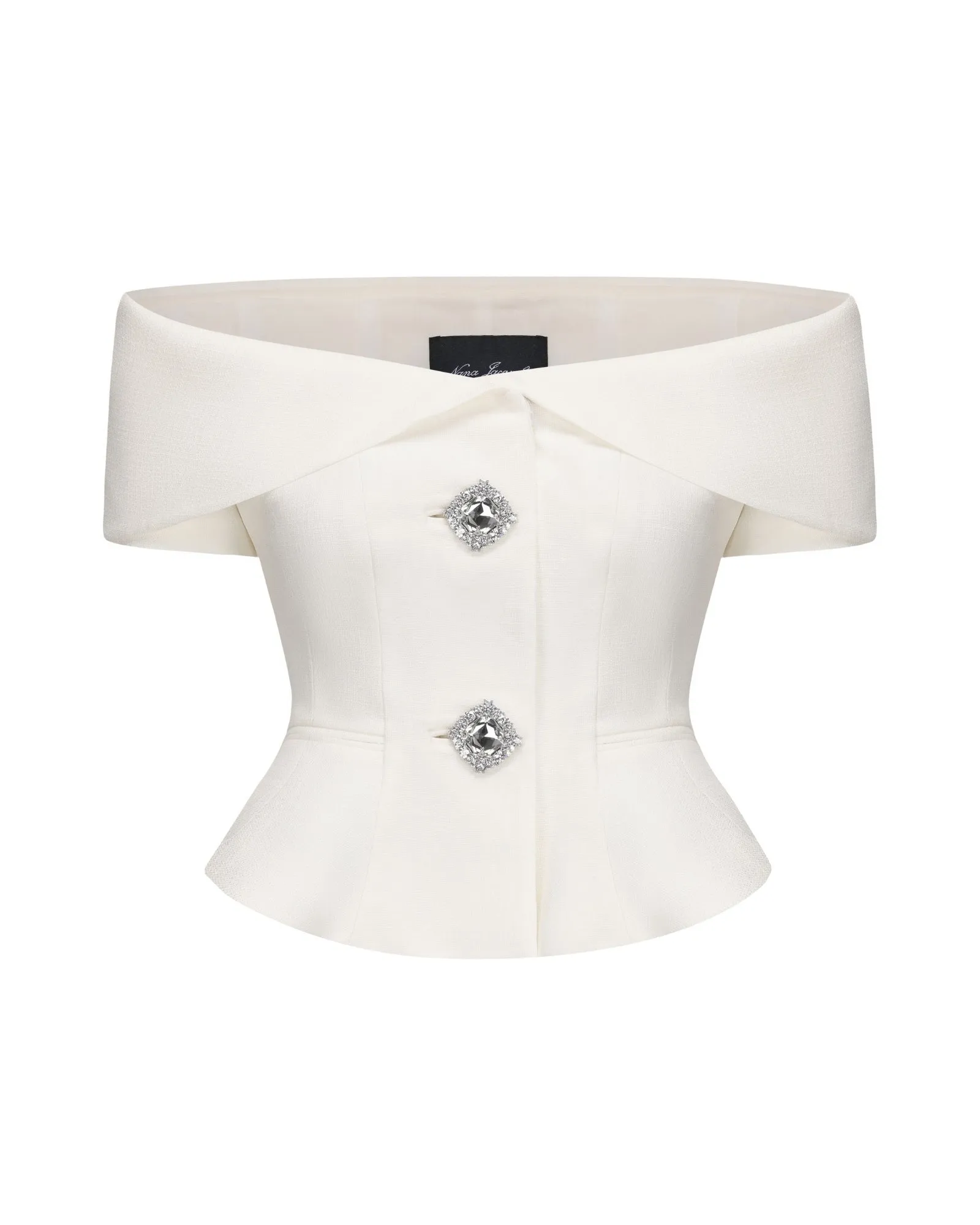 Blakely Top (White) sold by Nana Jacqueline