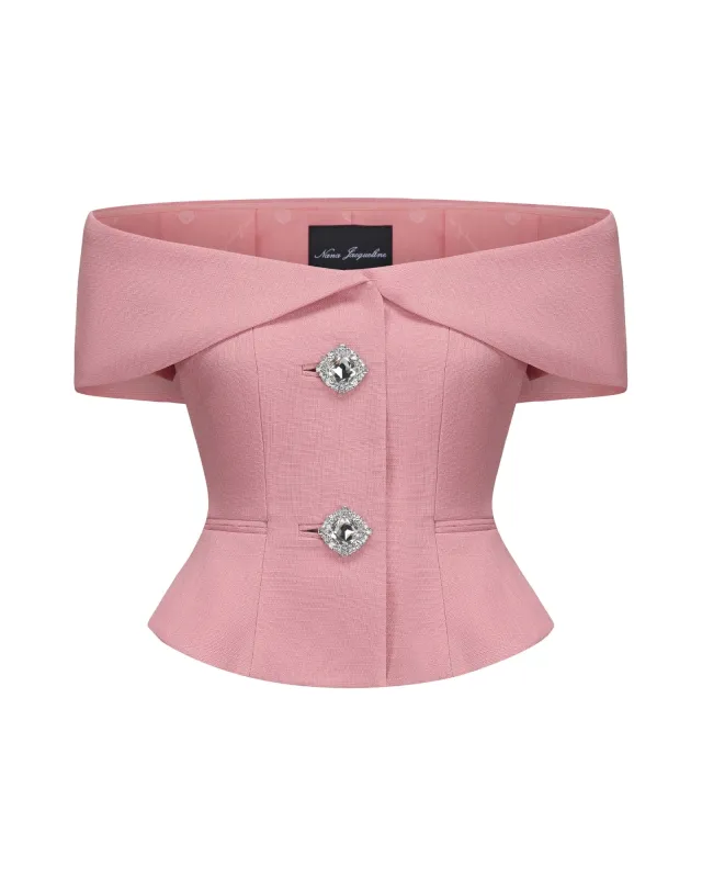 Blakely Top (Pink) made by Nana Jacqueline