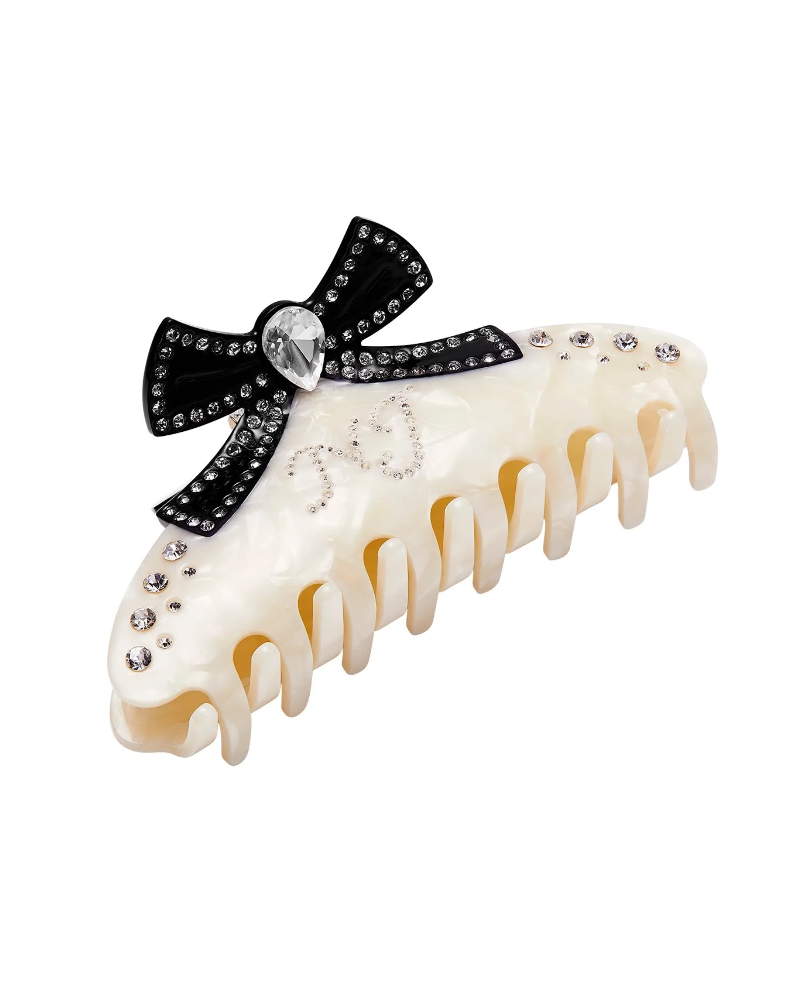 Edith Hair Clip (White) sold by Nana Jacqueline product image thumbnail 4