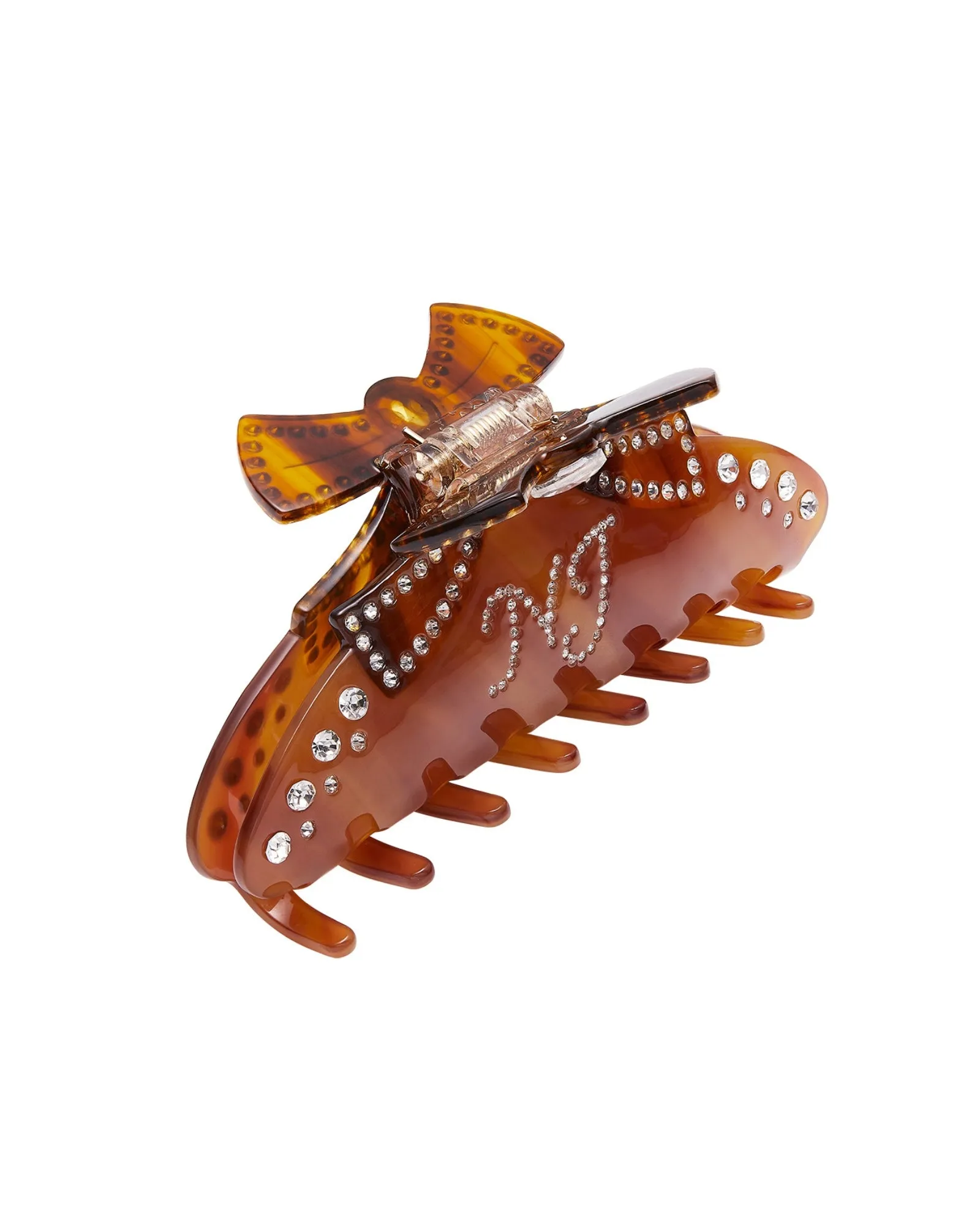 Edith Hair Clip (Brown) sold by Nana Jacqueline product image thumbnail 3