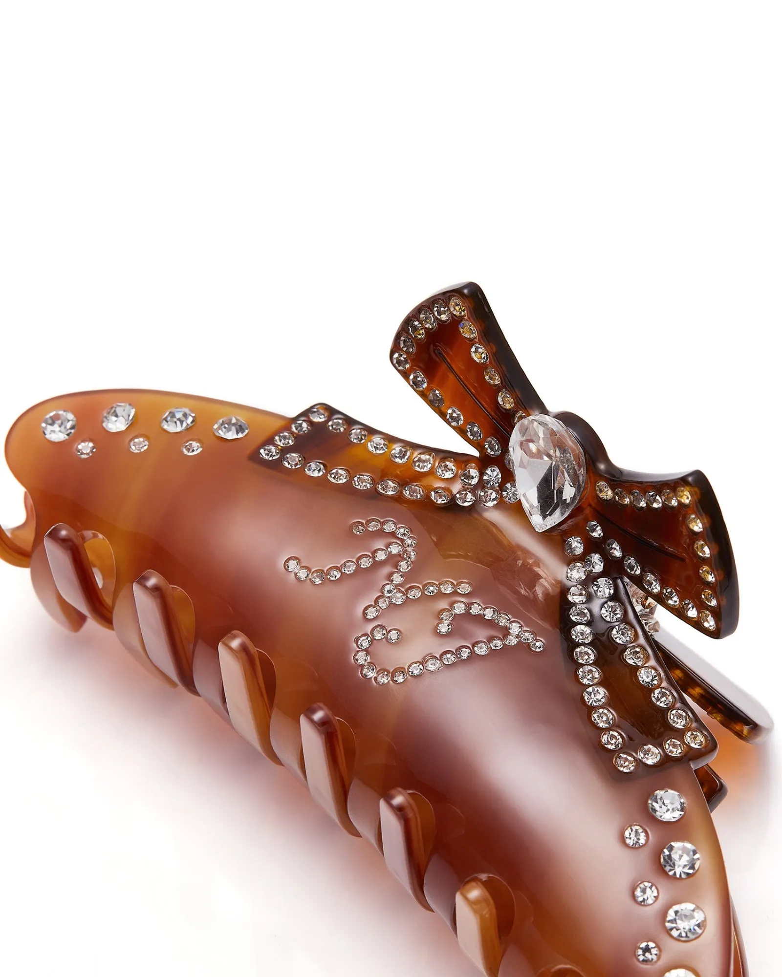 Edith Hair Clip (Brown) sold by Nana Jacqueline product image thumbnail 2