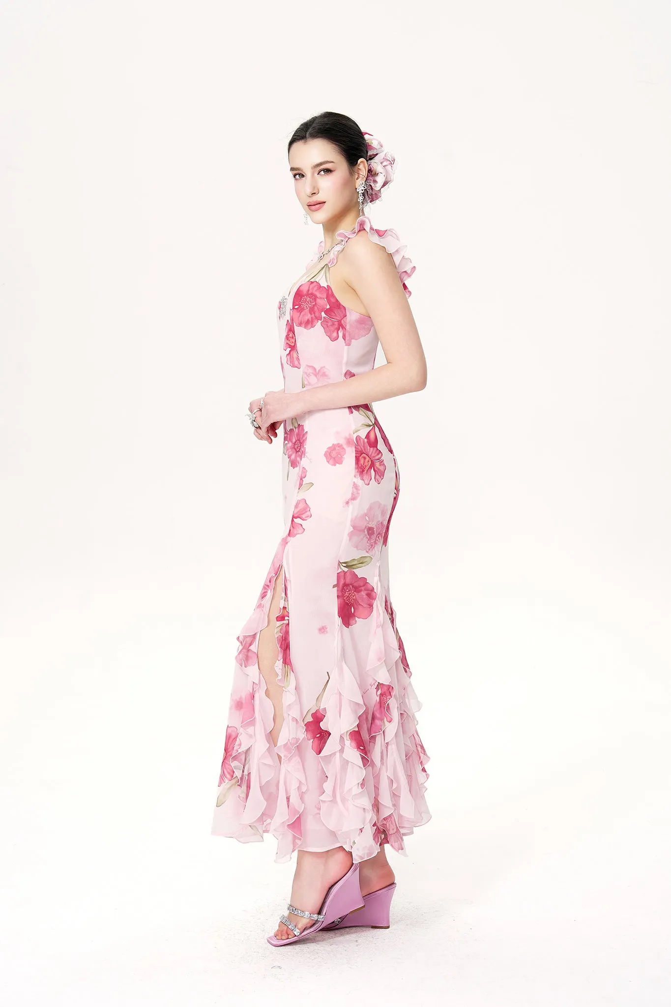 Cera Dress (Pink) sold by Nana Jacqueline product image thumbnail 4