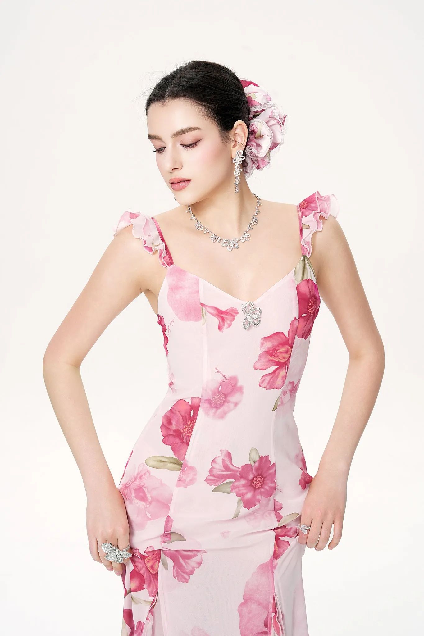 Cera Dress (Pink) sold by Nana Jacqueline product image thumbnail 3