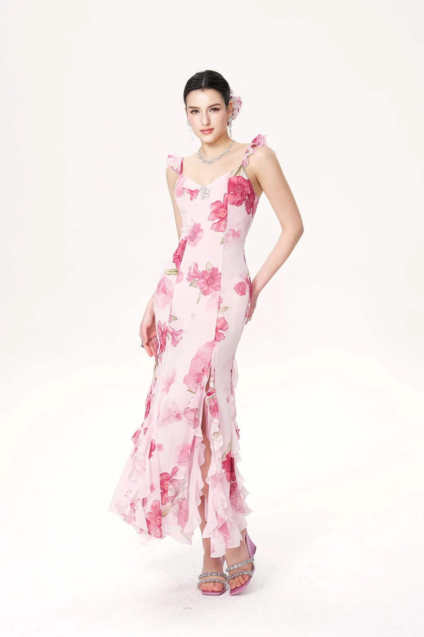 Cera Dress (Pink) sold by Nana Jacqueline product image thumbnail 2