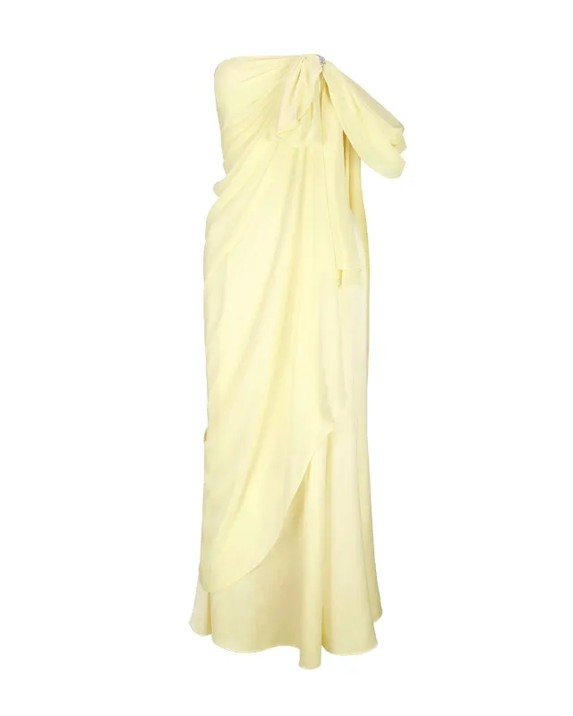 Lindsey Dress (Yellow) (Final Sale) sold by Nana Jacqueline