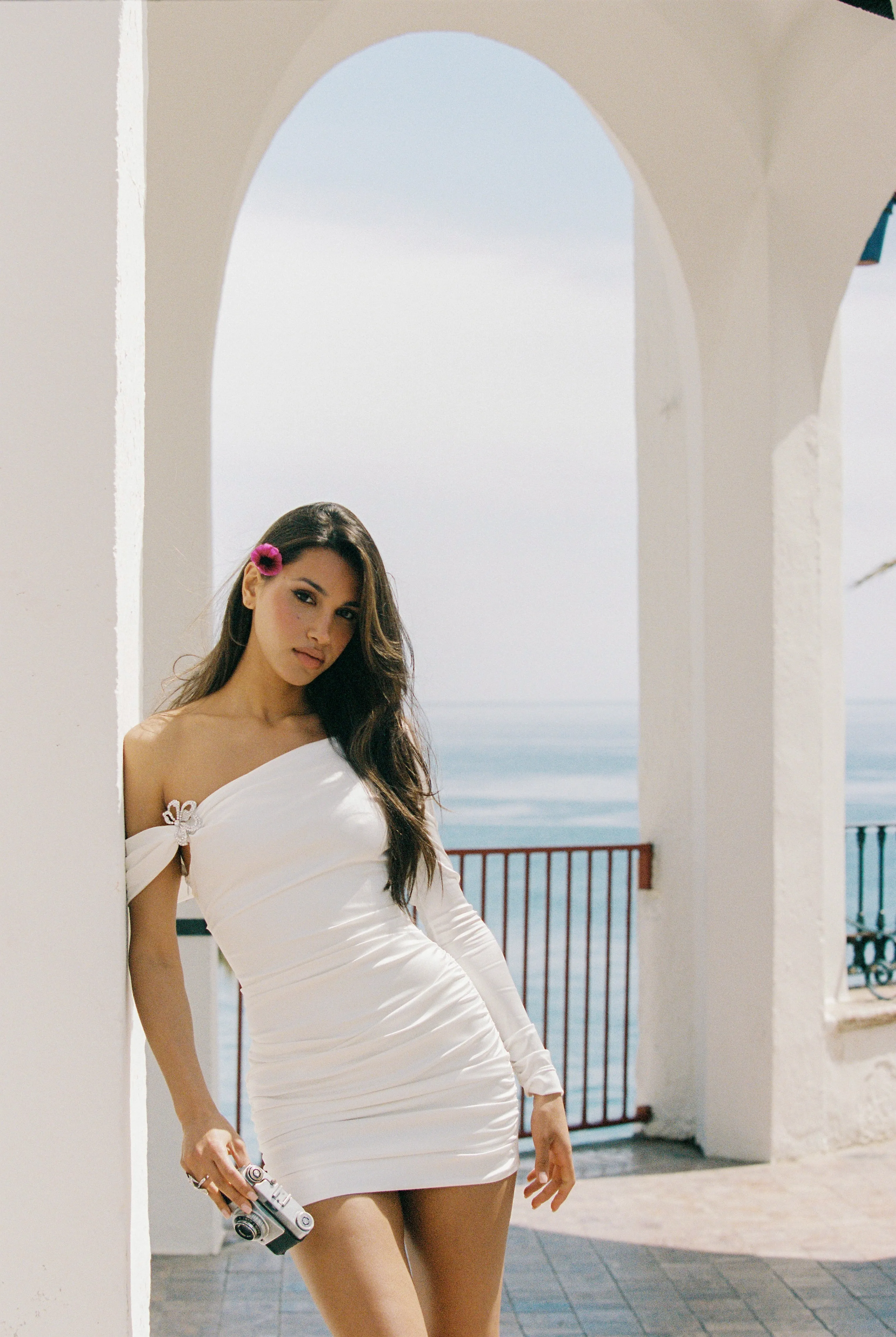 Marlene Dress (White) (Final Sale) sold by Nana Jacqueline product image thumbnail 2