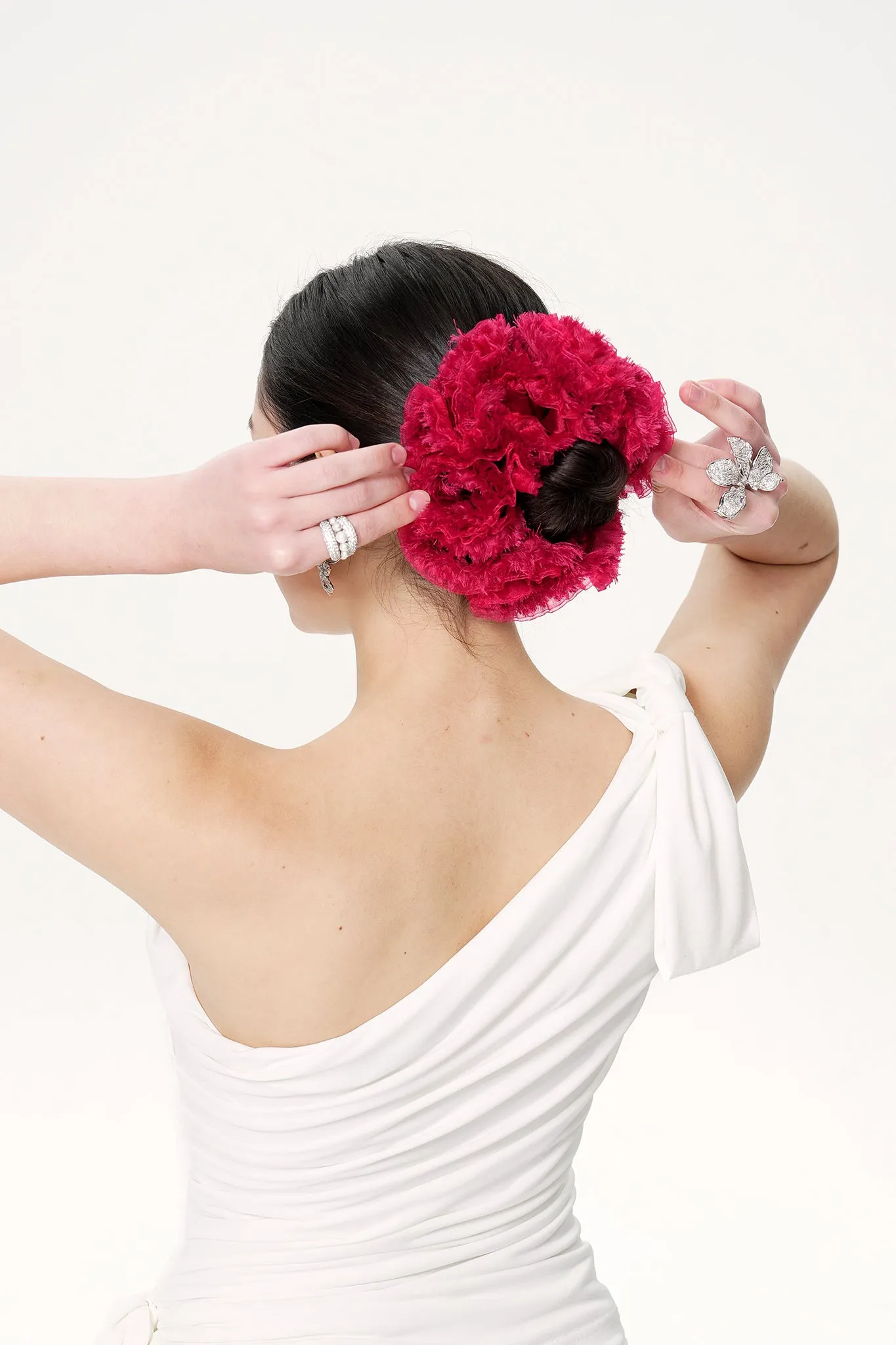 Amani Scrunchie (Red) sold by Nana Jacqueline product image thumbnail 4