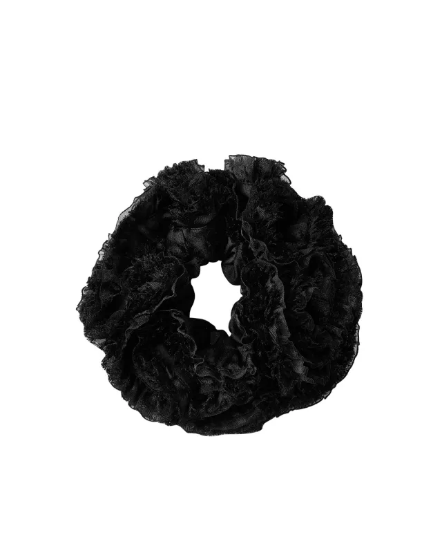Amani Scrunchie (Black) sold by Nana Jacqueline
