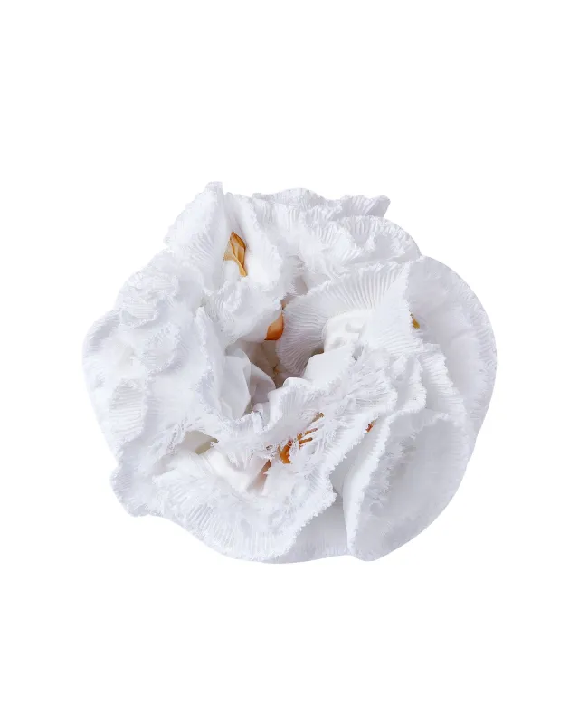 Amani Scrunchie (White) sold by Nana Jacqueline