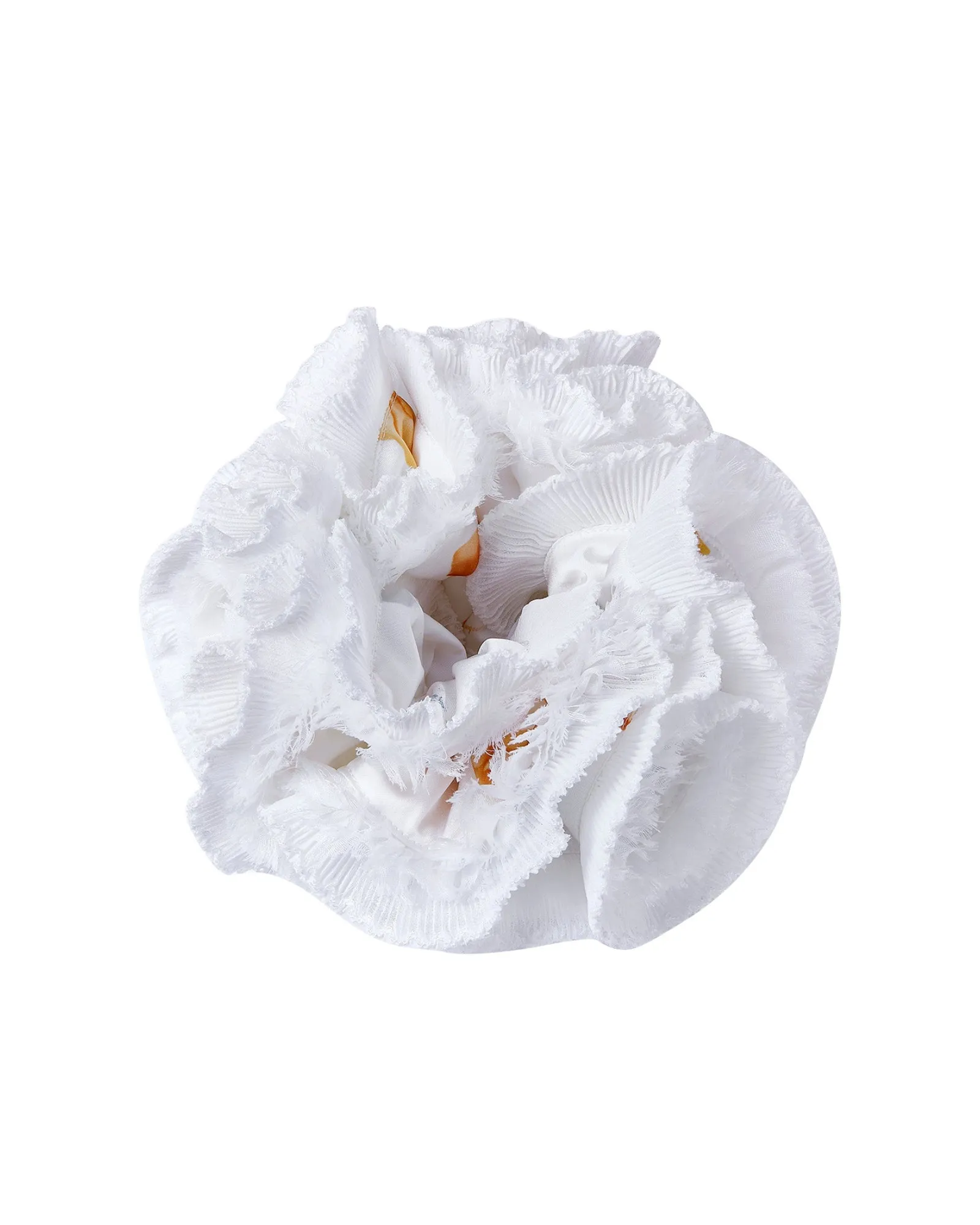 Amani Scrunchie (White) sold by Nana Jacqueline