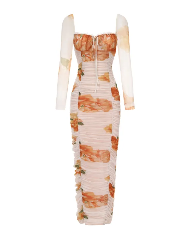 Florentina Dress (Floral) (Final Sale) sold by Nana Jacqueline