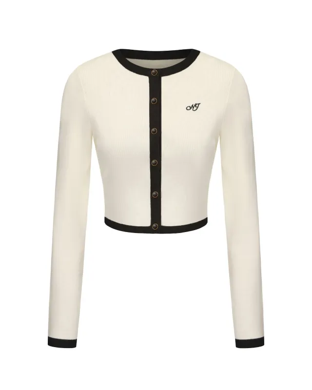 Eliza Knit Cardigan (White) sold by Nana Jacqueline