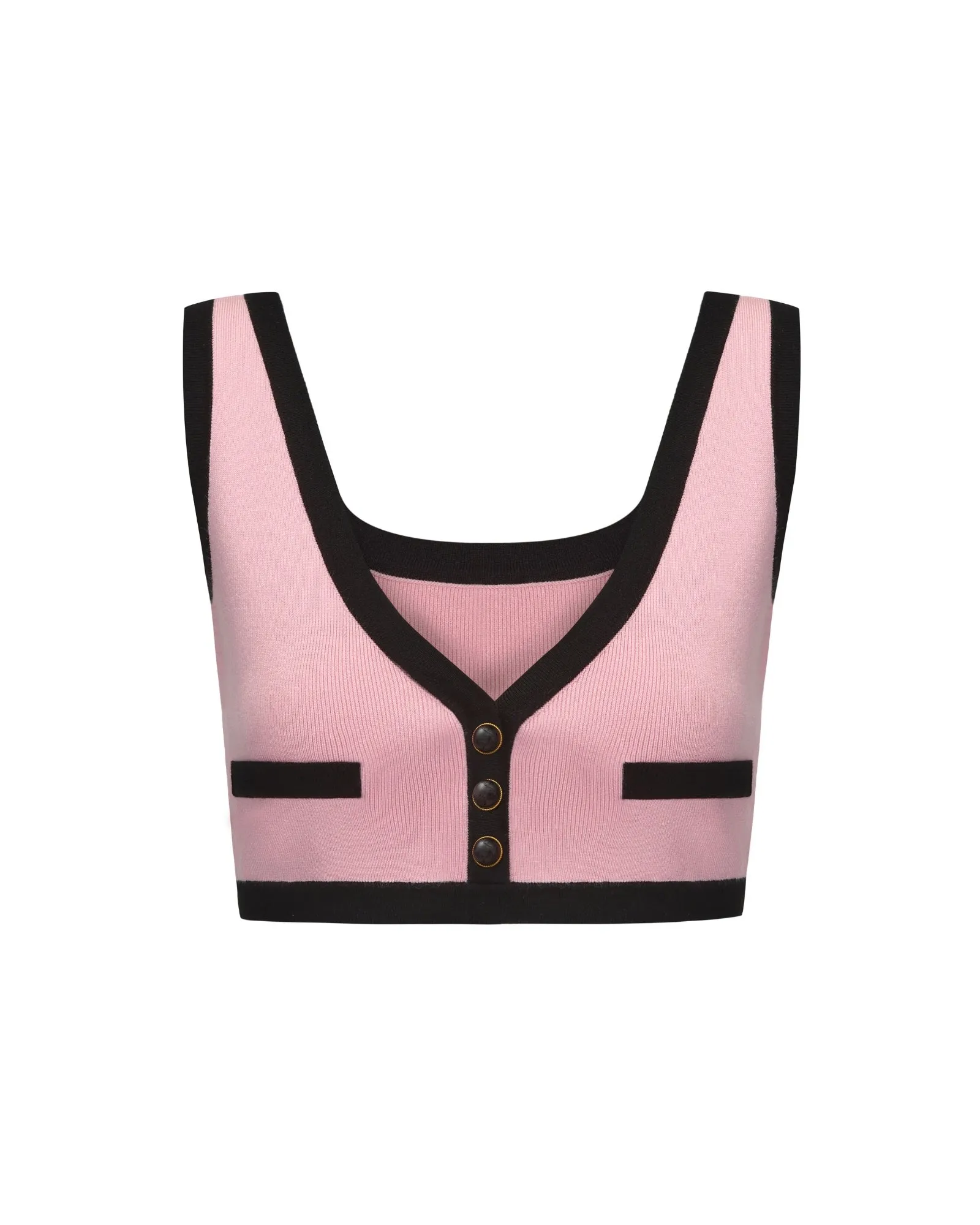 Eliza Vest Top (Pink) sold by Nana Jacqueline