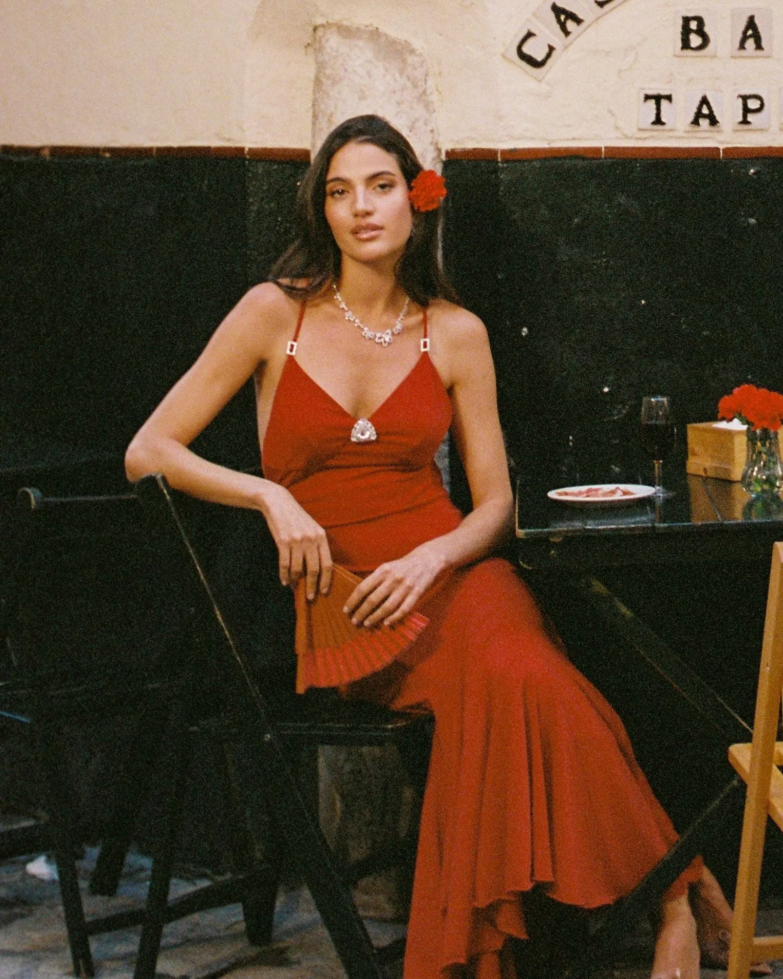 Seraphina Dress (Red) sold by Nana Jacqueline product image thumbnail 5