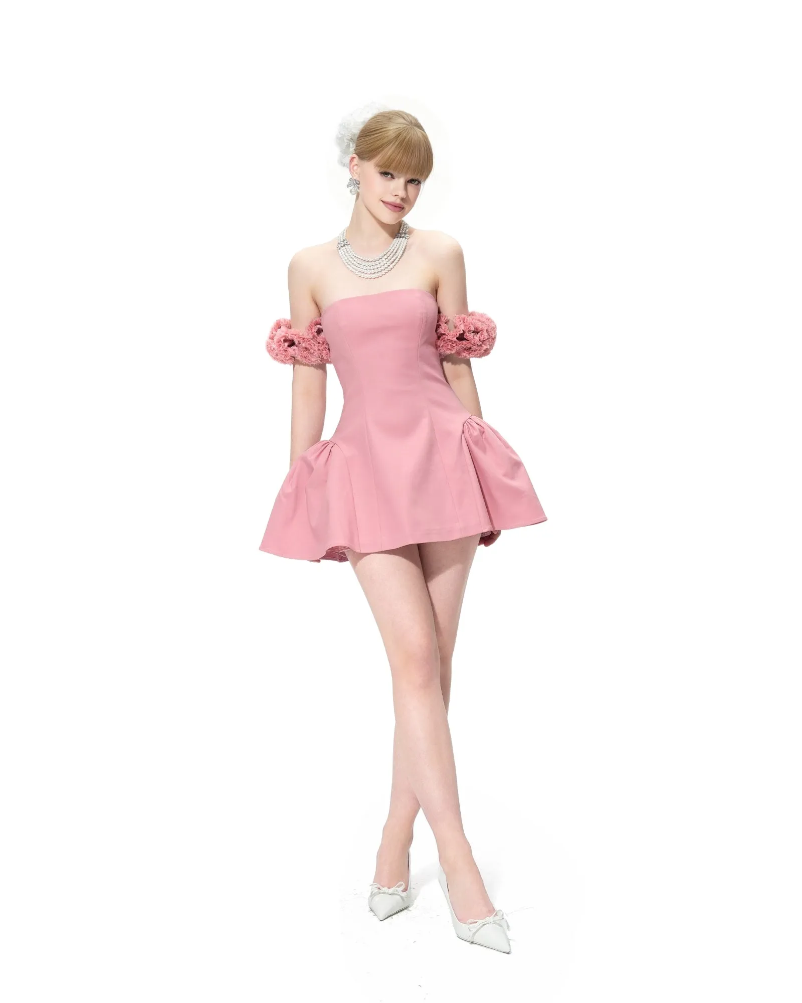 Flora Dress (Pink) sold by Nana Jacqueline product image thumbnail 2
