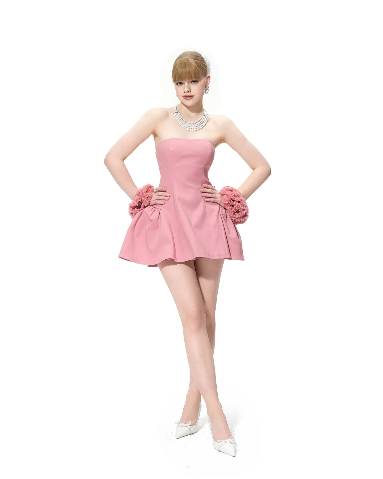 Flora Dress (Pink) sold by Nana Jacqueline product image thumbnail 3